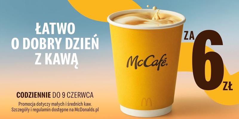 Jakie są ceny średniej kawy w McDonald's? Sprawdź, ile wydasz!