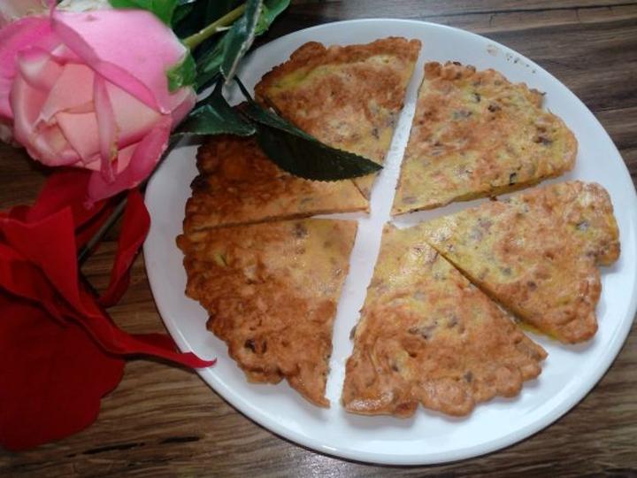 Omlet z mąki kukurydzianej