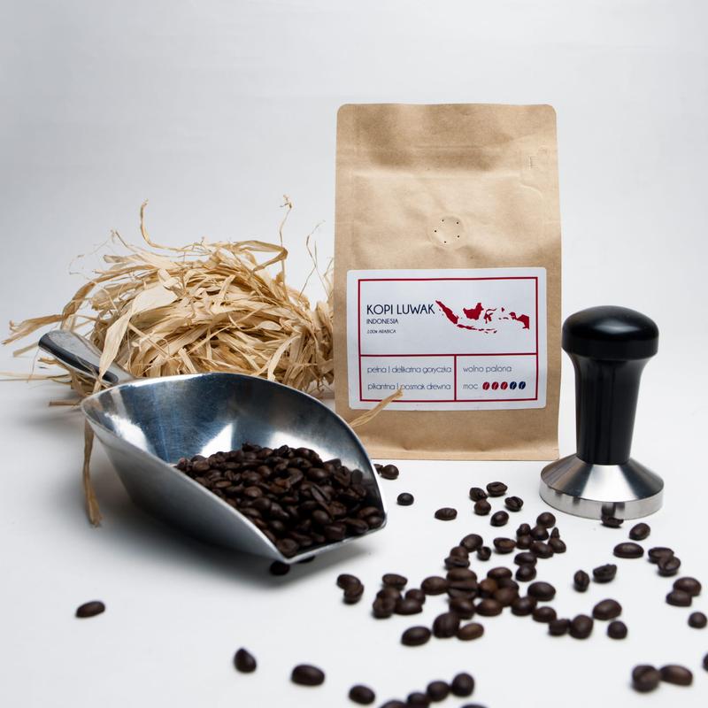 Proces produkcji kopi luwak