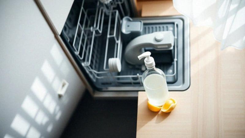 Alternatywy nabłyszczacza do zmywarki