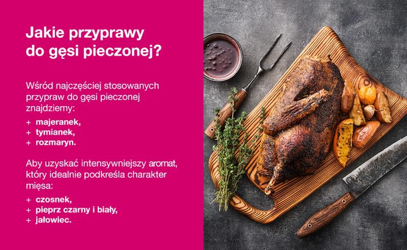 Klasyczne przyprawy do gęsiny