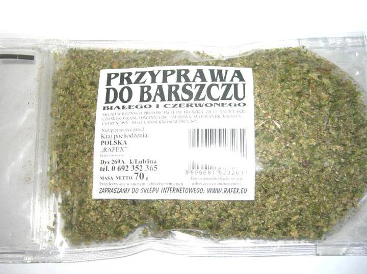Przyprawy do barszczu