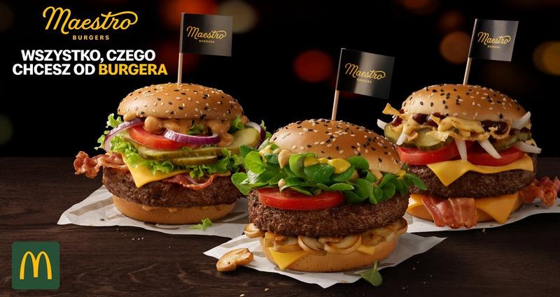 Zestaw z maestro burgerem cena