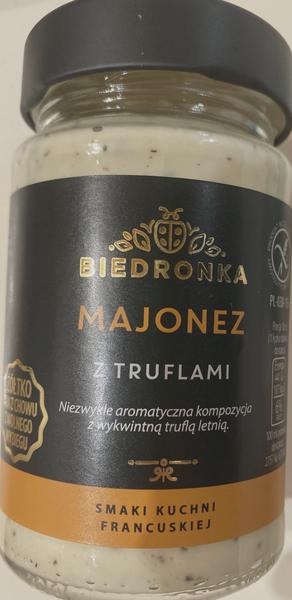 Przygotowanie majonezu truflowego