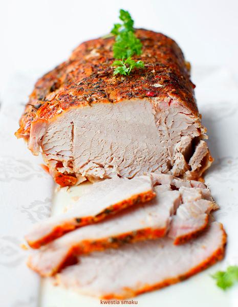 Schab pieczony w rękawie